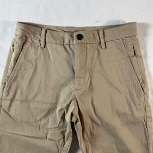 BirdDogs Men's 28x28 Khaki Chino Pants Slim Fit Stretch Performance Pants